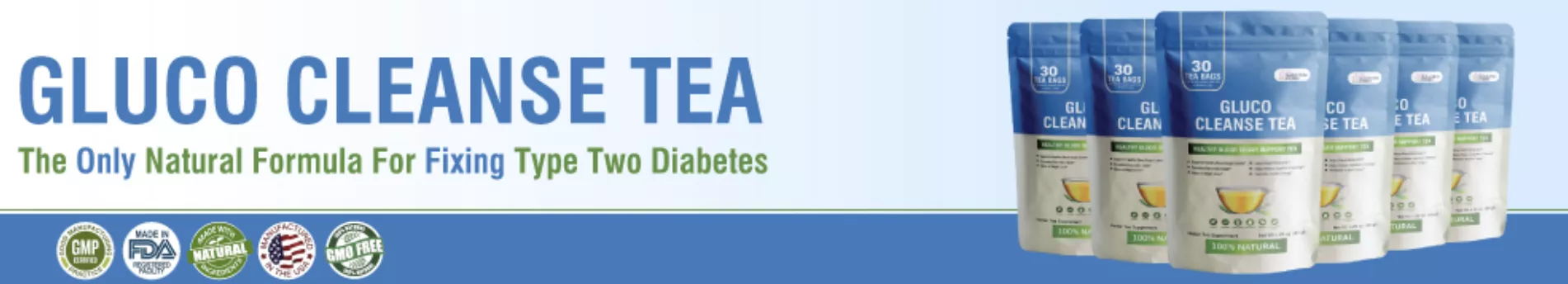 gluco cleanse tea banner